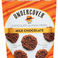 4465018-UNDERCOVER CHOCOLATE CO Milk Chocolate Quinoa Crisps, 3 OZ (Pack of 12)