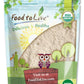 Food to Live Organic White Quinoa Flour, 8 Ounces - Non-GMO, Fine Ground Whole Grains, Vegan Meal, Kosher, Bulk Powder. Good Sou