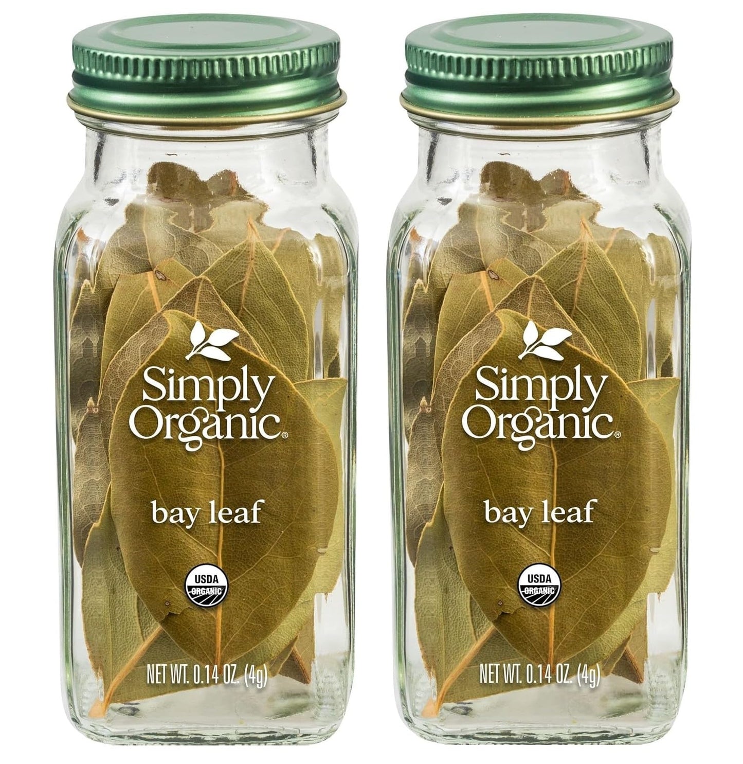 Simply Organic Bay Leaf, Certified Organic | 0.14 oz | Laurus nobilis - Pack of 2