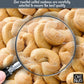 Cashews Roasted Salted | 1 Lb | Oven Dry Roasted Cashews | Packed In New York Zip-Seal Bag For Exceptional Freshness By Oh Nuts
