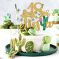 Tivurcia Fiesta 18Th Cake Topper, Cheers To 18 Years/Taco Bout 18 Cake Decor,Tropical Hawaiian Mexican Summer Themed Happy 18Th