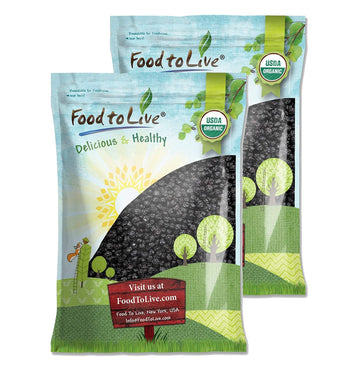 Organic Dried Blueberries, 16 Pounds - Non-GMO, Whole Berries, Lightly Sweetened, and Coated with Sunflower Oil, Kosher, Vegan, 