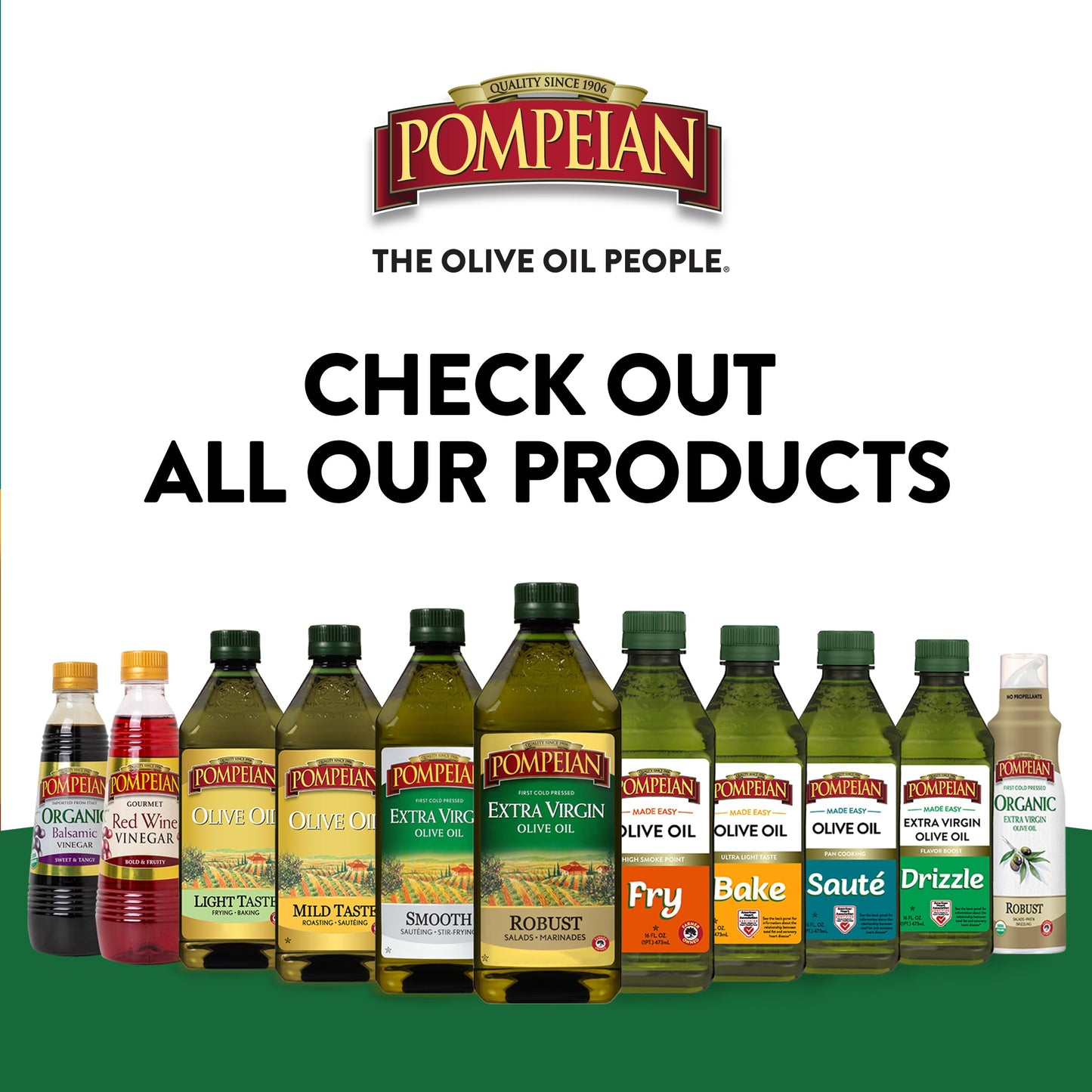 Pompeian Fry Olive Oil, High Smoke Point, Non-GMO, 16 Fl Oz (Pack of 1)