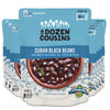 A Dozen Cousins Meals Black Beans Ready to Eat, Vegan and Non-GMO Seasoned Beans Made with Avocado Oil (Cuban Black Beans, 12-Pa