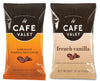 Cafe Valet Single Serve Individually Wrapped Coffee Packs, Regular Dark Roast and French Vanilla 100% Arabica Coffee, 168 Count