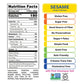 ELLAS FLATS Variety All Seed Savory Crisps - Gluten Free, Vegan, Keto Friendly, 20 Pack, 1 Ounce Each