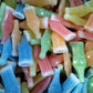 Wax Bottles - Nostalgic Retro Assorted Fruity Liquid Inside Chewy Wax Bottles 1 lb in a Resealable Bag