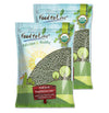 Food to Live Organic Whole Dried Green Peas, 25 Pounds - Non-GMO, Green Vatana, Sproutable, Vegan, Kosher, Bulk. Pre-Soak Needed