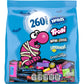 Halloween Candy Classic Fun Trick-or-Treat Assortment with Nerds, Trolli, Now and Later, Lemonhead, Gobstoppers, 260 Pieces, 69.