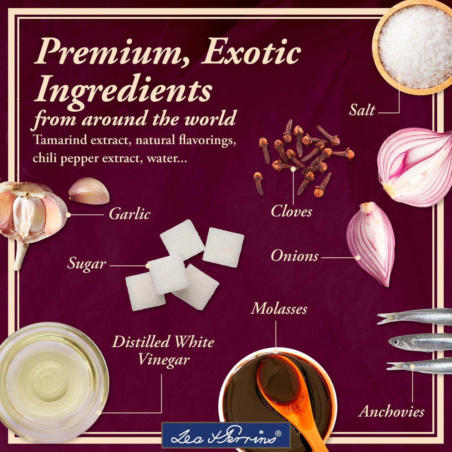 Lea & Perrins Worcestershire Sauce, 15 fl oz Bottle, Original Flavor