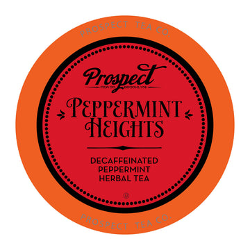 Prospect Tea Co. Peppermint Heights Herbal Tea Pods Compatible with K Cup malt-inspired Including 2.0  40 Count