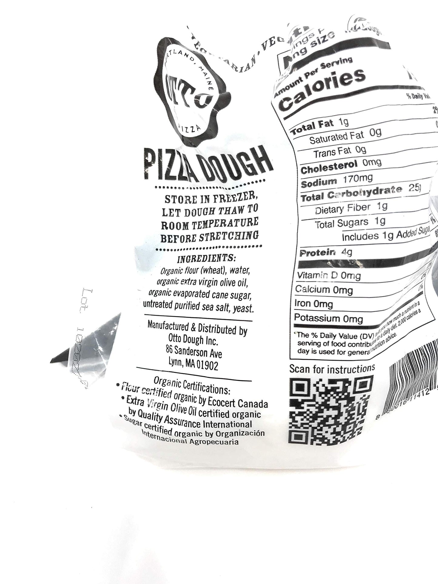 Otto Pizza Pizza Dough Ball, 16 Oz