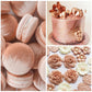 Limino Edible Glitter - 30g Rose Gold Luster Dust for Baking, Cake Decorating, and Drinks