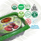 Sahara Gold Organic Medjool Dates - 32 Oz (2Lb), Vegan, Gluten-Free, No Sugar Added Great Gift For Friends & Family, Sweet Dates
