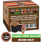 Crazy Cups Flavored Decaf Coffee Variety Pack, 96 Recyclable Pods, Hot or Iced, 6 Count (Pack of 4)