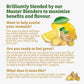 Twinings Herbal Tea, Probiotics+ Lemon & Ginger, Caffeine-Free, 18 Bags, Pack of 6, Yellow
