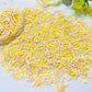 Cupcake Decorations Rainbow Sprinkles Edible Sprinkle Mix Ice Cream Toppings For Cake Decorating, Baking, Cupcakes, Cookies