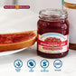 Natures Hollow Strawberry Jam, Sugar Free, Vegan, Gluten Free, 10oz Pack of 6