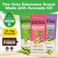 Biena Crispy Roasted Edamame Beans Snack - High Protein Low Carb Snack for Adults & Kids, 12g-13g Protein per Serving - Made w/A