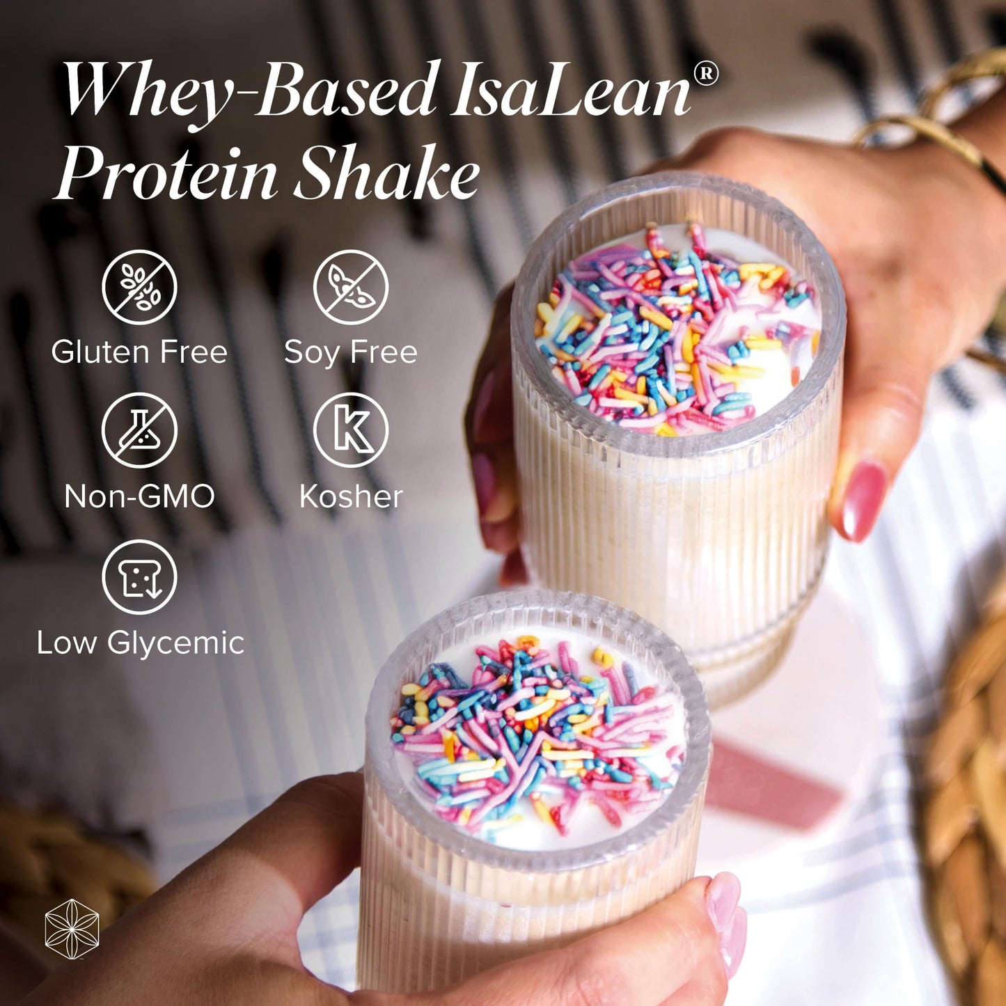 Isagenix IsaLean Protein Shake - Meal Replacement - 24 Vitamins & Minerals - 29.1 oz Canister - Birthday Cake Flavor