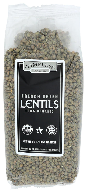 Hoiyen Organic Green Du Puy Lentils, 16 Ounce, Pack of 1, Blue