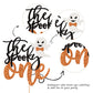 1 Pcs The Spooky One Cake Topper Glitter Ghost Halloween 1St Birthday Cake Pick Spooky One Cake Decoration For Halloween Theme B