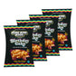 Pork King Good Birthday Cake 3 oz Dessert Flavored Pork Rinds - (4 Pack) Sweet and Salty, Gluten Free Snacks
