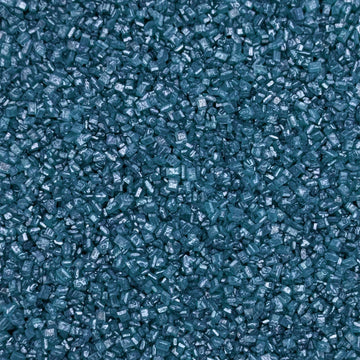 Fancy Sprinkles Kyanite Blue Fancy Sugar Pearlescent, Sparkly Sugar Crystals (8 Oz)