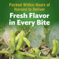 Del Monte Harvest Selects Fresh Cut Green Lima Beans, Canned Vegetables, 12 Pack, 15.25 Oz Can