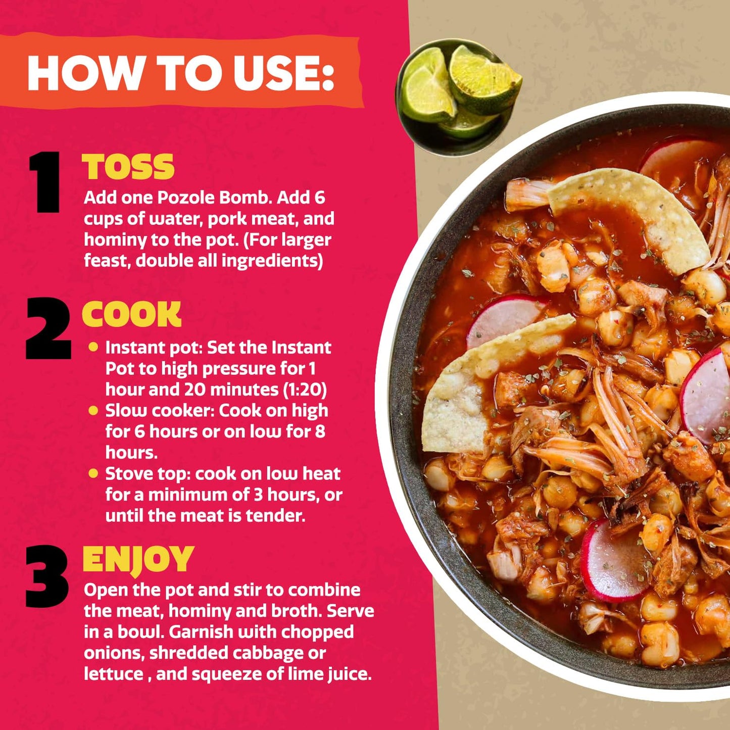 EZ  s Pozole   Seasoning, Authentic Mexican Soup Mix, Pack of 2 Units