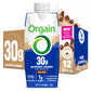 Orgain 30g High Protein Shake  Caf? Latte  5g BCAAs  1g Sugar Per Serving  Caffeine from 1 Cup of Coffee  Milk Isolate  Meal Replacement  Ready to Drink  Keto Friendly  Gluten-Free 11 Fl Oz (12 Pack)