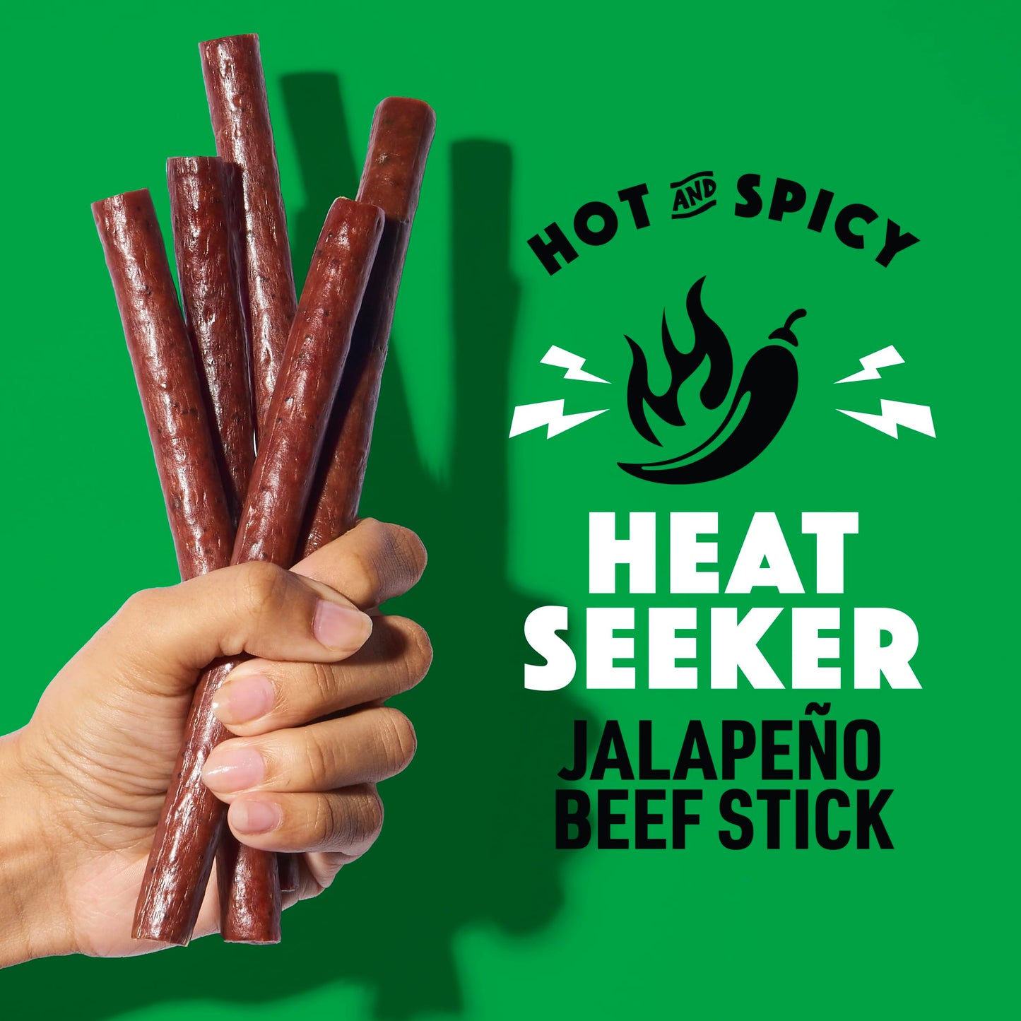 Lorissa'S Kitchen Premium Grass-Fed & Finished Beef Jerky Snack Sticks 24-Pack: Jalapeo Flavor, 8G Protein, Certified Free From