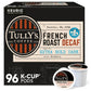 TULLYS Coffee French Roast Decaf K-Cup Pods, Dark Roast, 96 Count