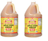 Bragg Organic Apple Cider Vinegar, Raw & Unfiltered, 128 Fl Oz - 2 Bottles