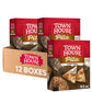 Town House Pita Oven Baked Crackers, Everything Flavor, 9.5 Ounce (Pack of 12)