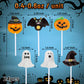 Halloween Lollipops Bulk 24 Party Packs  Fruity Halloween Candy Individually Wrapped for Trick or Treating  Ghost  Bat  Pumpkin Sucker Lollipops for Party Favors  Festive Events & Goody Bag Fillers