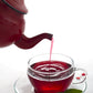 Hibiscus Tea 1LB (16Oz) 100% CERTIFIED Organic Hibiscus Flowers Herbal Tea (WHOLE PETALS)  Caffeine Free in 1 lbs. Bulk Resealable Kraft BPA free Bags from U.S. Wellness