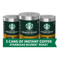 Starbucks Premium Instant Coffee, Blonde Roast, 3 Pack, 3.17 Oz Each, 100% Arabica Beans