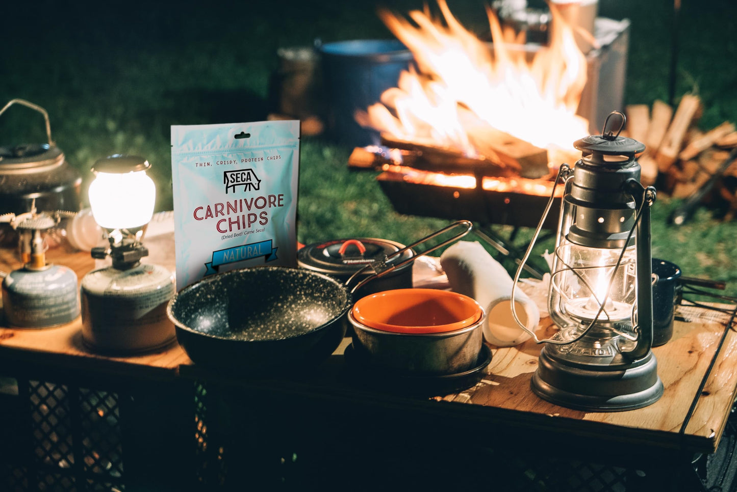 SECA - Carnivore Chips - 1lb bag, Natural, Grass fed Beef and Salt, Carne Seca- Keto, Carnivore, Paleo, 1 pound bag