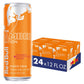 Red Bull Amber Edition Energy Drink, Strawberry Apricot, With 114Mg Caffeine Plus Taurine & B Vitamins, 12 Fl Oz, 6 Packs Of 4 Cans (Pack Of 24)