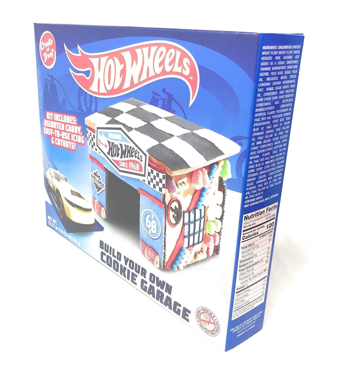 Create-A-Treat Gingerbread House Kit, Build Your Own Garage, 22.27 Oz.