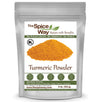 The Spice Way Turmeric Powder - (8 Oz) Powdered Ground Tumeric Root (Curcuma) - Great Turmeric Root Fresh For Curries, Soups, Te