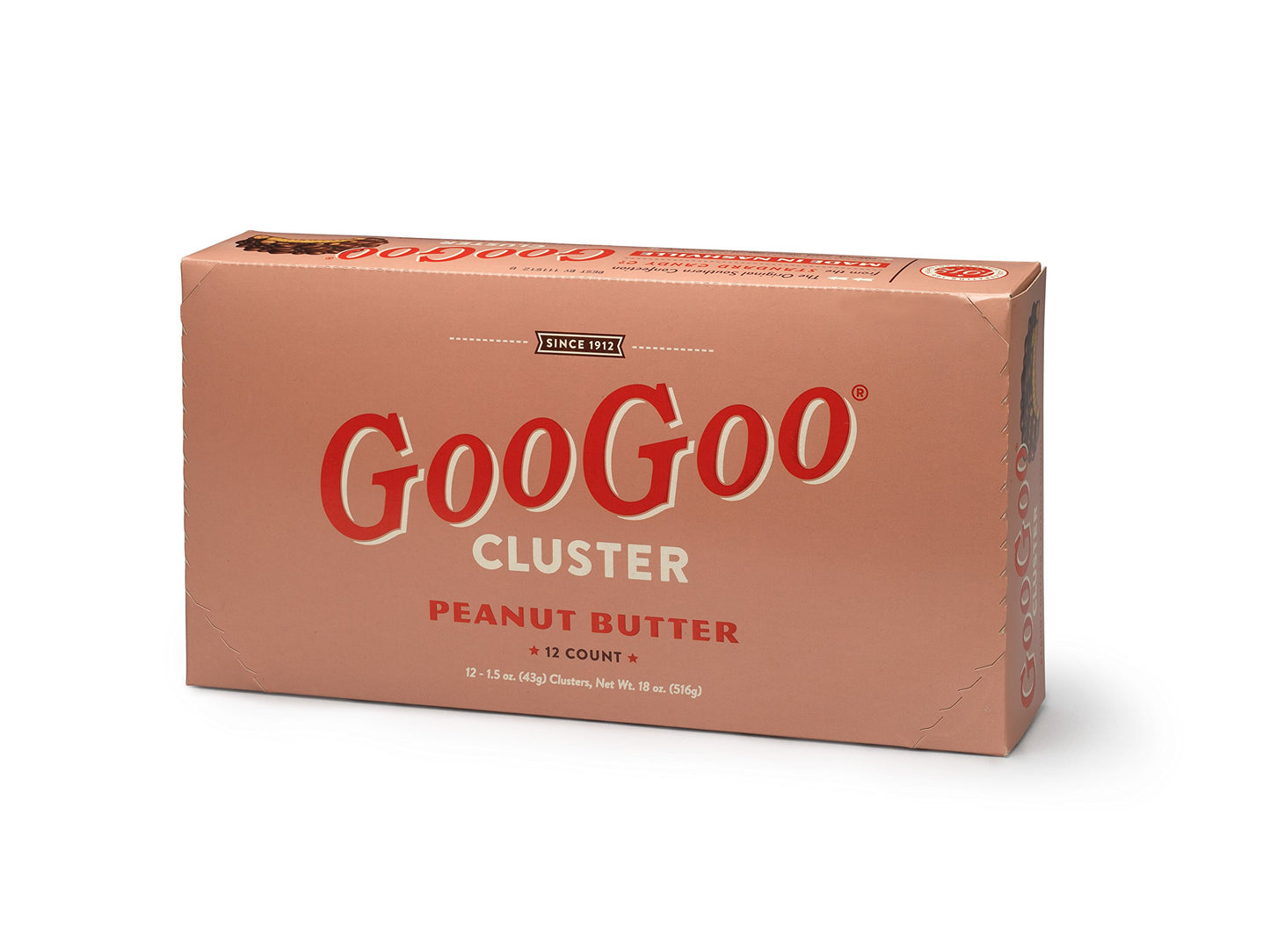 Goo Goo Clusters Peanut Butter Candy Bar - 12 Count Case | Delicious Chocolate Treats | Perfect for Snacking and Sharing