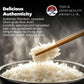 IRIS Instant White Rice (24 Pack)  Ultra enhanced Japanese Short Grain Sushi Sticky Rice  Microwave for 80 seconds (1.2 Minutes)  Gluten Free Vegan  Grown Polished and Packed in Japan