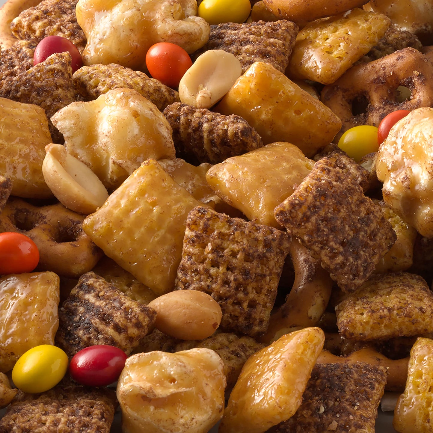 Chex Mix Indulgent Turtle Snack Mix, 8 Oz (Pack Of 6)