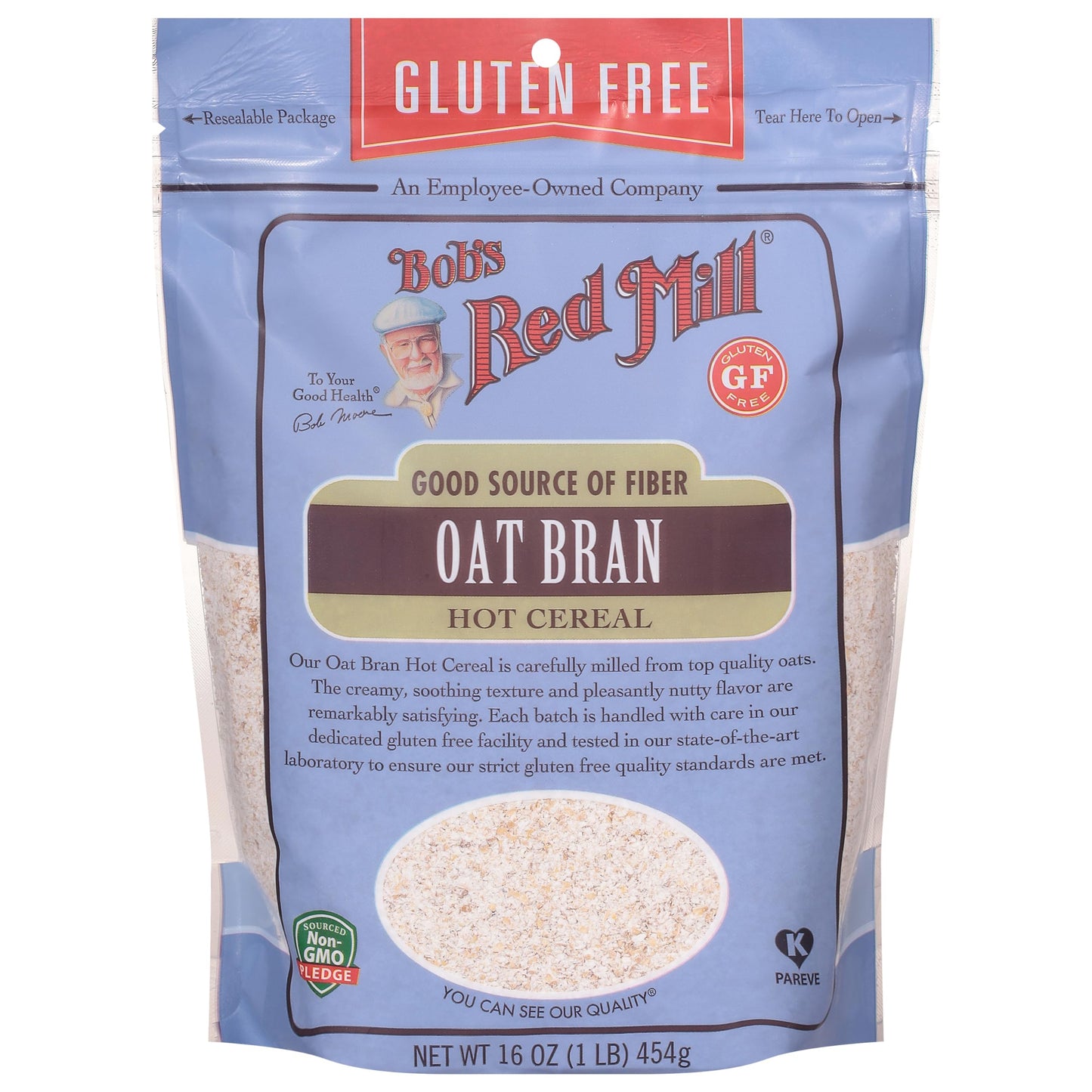 Bob s Red Mill Gluten Free Oat Bran, 16-ounce (Pack of 4)