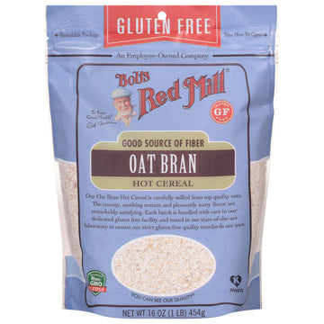 Bob s Red Mill Gluten Free Oat Bran, 16-ounce (Pack of 4)