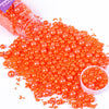 Cobakey Orange Sprinkles For Cake Decorations 3.52 Ounce Edible Pearl Sugar Sprinkles For Cupcake Toppers Wedding Party Valentin