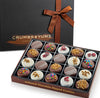 Mothers Day Cookies Gift Basket - 20 Gourmet Chocolate Covered Sandwich Cookies With Assorted Toppings - Assorted Food Gift Box For Fathers Day  Mothers Day  Family  Sympathy  Men & Women.