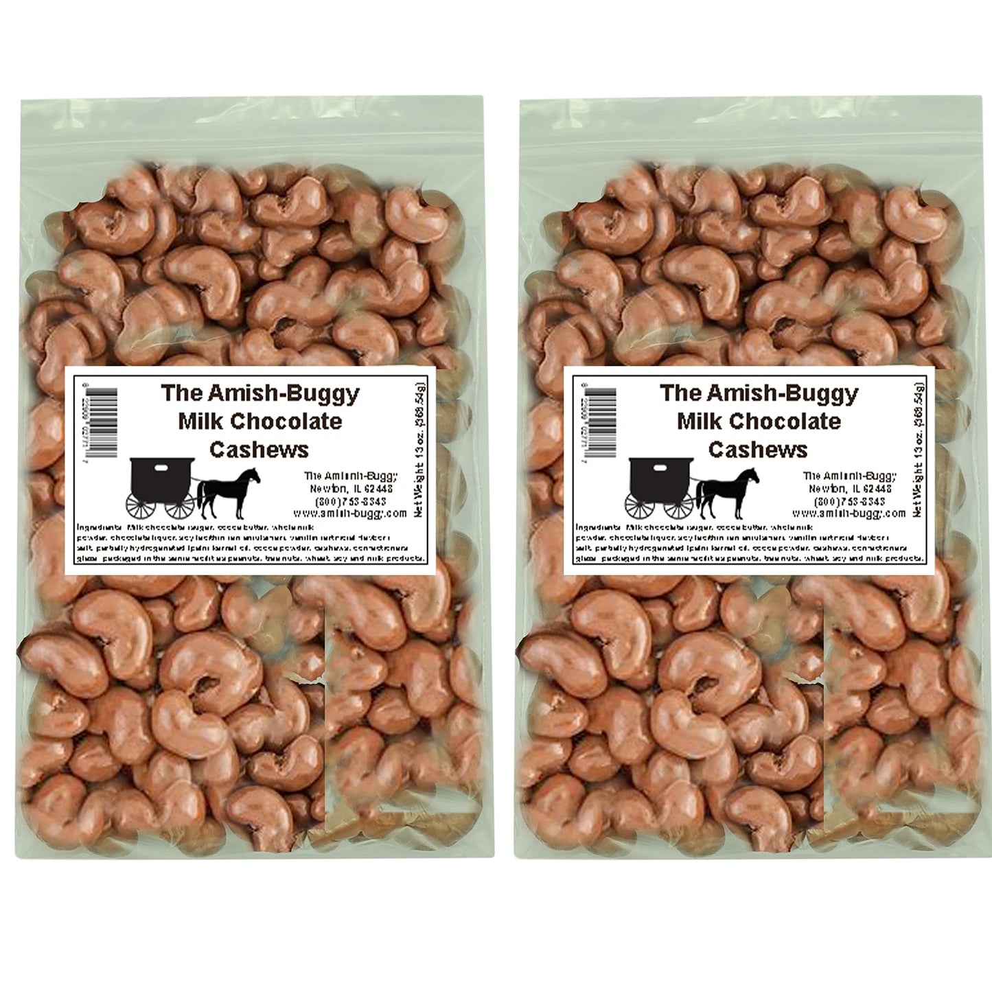 Premium Chocolate Candy (Milk Chocolate Covered Cashews (13 Oz. 2 Bags))